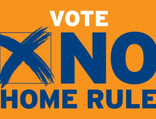 Vote NO Tuesday on Home Rule in three Illinois communities