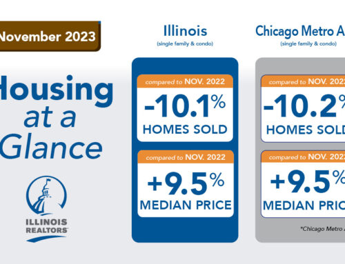 A lack of available housing for sale  hampered November home sales in Illinois